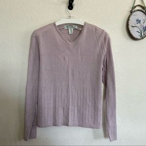 Austin Reed Silk Cashmere Wool Knit Sweater